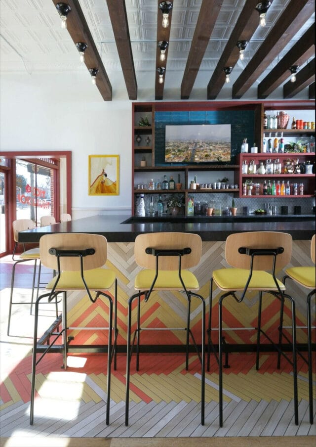 Lucky Day Restaurant Interior Design Bar